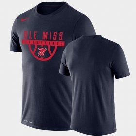 Drop Legend Ole Miss Performance Basketball Men's Navy T-Shirt 856792-748