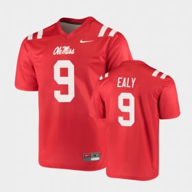 #9 Jerrion Ealy Legend Rebels Football Men Red Jersey 226415-327