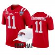 #11 Dontario Drummond College Football Rebels 2022 Sugar Bowl Playoff Mens Red Jersey 845234-557