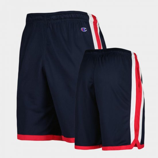 Champion Ole Miss Rebels Basketball Mens Navy Shorts 684799-960